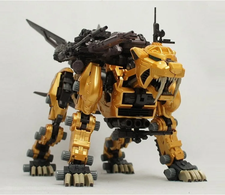 BT модель здания Наборы: ZOIDS EZ 016 сабля Тигровая Gold 1:72 Масштаб полной боевой Пластик