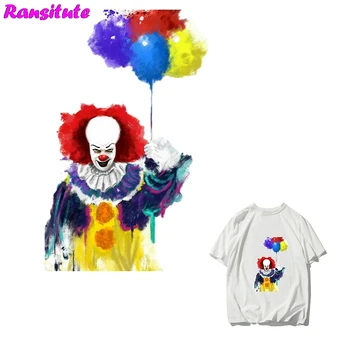

R285 Horror Movie It Personality Patch DIY Clothing Printing Badge T-shirt Sweater Thermal Transfer Washable Heat Transfer