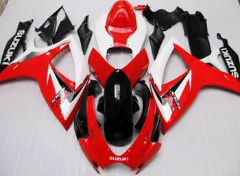 

100%NEW fairing kit for SUZUKI GSXR600 750 06 07 Red GSXR600 750 2006 2007 GSXR600 GSXR750 GSXR600 750 K6 06 07+ 7 Gift