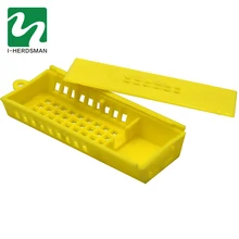 30 шт. новые пчелиные клетки желтый Пчеловодство Транспортные клетки удлиненные желтые узники королевская клетка пчелы инструменты оборудование оптом