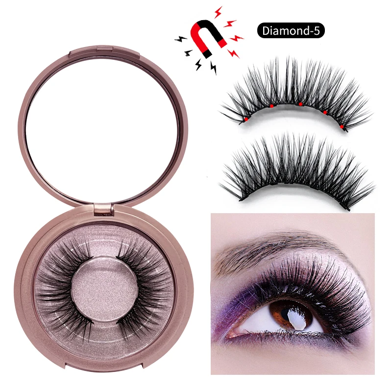 Eye lashes Extensão Maquiagem Natural