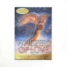 Whispers of Love oracle cards английская версия игральных карт настольная игра, карты Таро