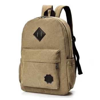 

2019 New Fashion Vintage Man's Canvas Backpack Travel Schoolbag Male Backpack Men Large Capacity Rucksack Shoulder School Bags