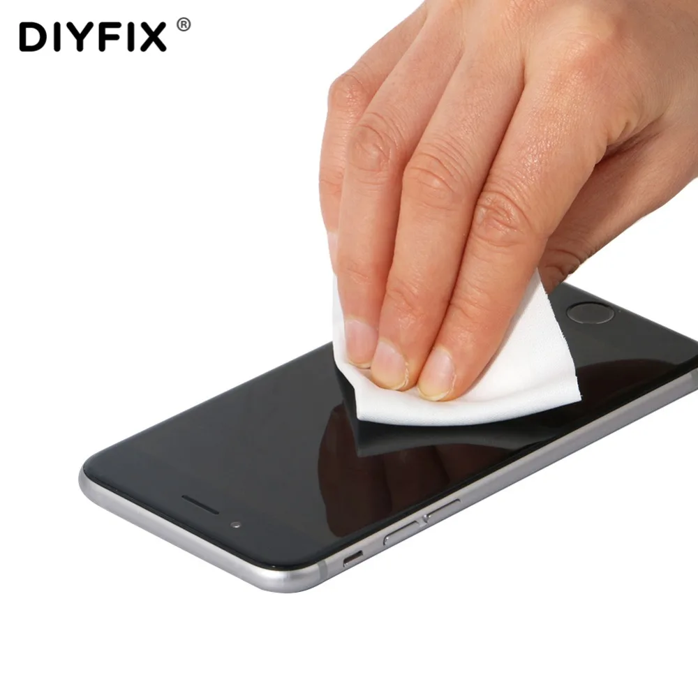 Us 5 99 Diyfix 140pcs Bag Phone Lcd Screen Cleaning Tool Dust Free Cloth 9x9cm Soft Cleanroom Wiper For Class 1 10000 Clean Rooms In Hand Tool Sets