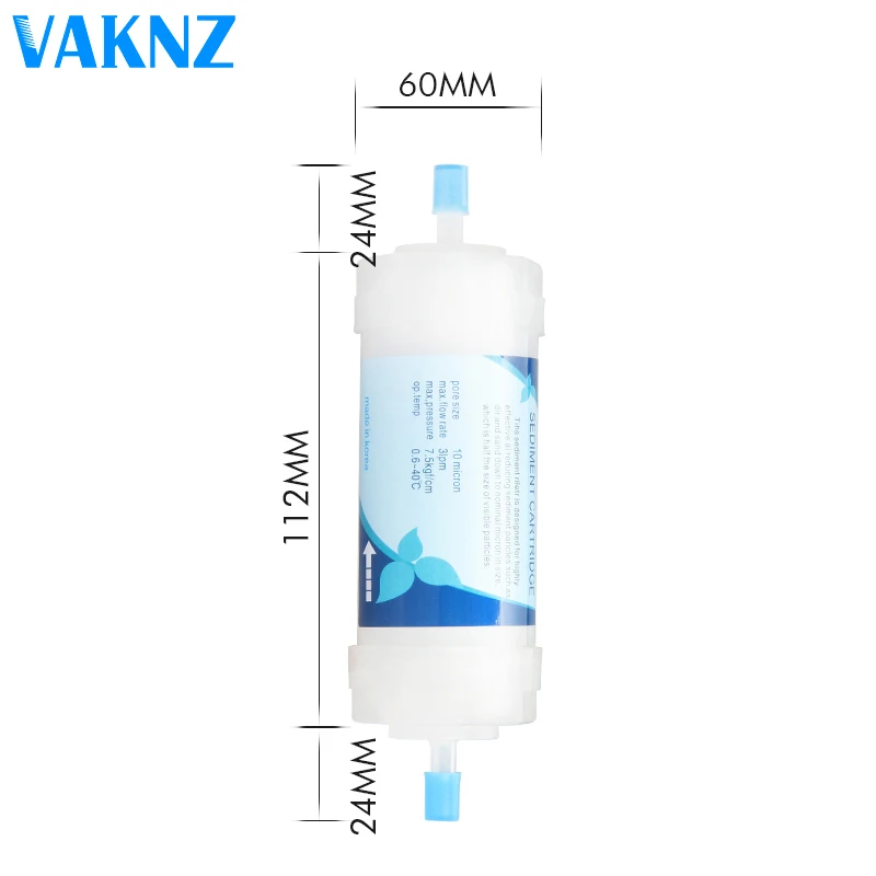 Vaknz Смарт биде сиденье для унитаза фильтр для воды удаления ржавчины фильтр для кухни фильтрации воды очиститель передний фильтр - Цвет: 6mm (in-out)
