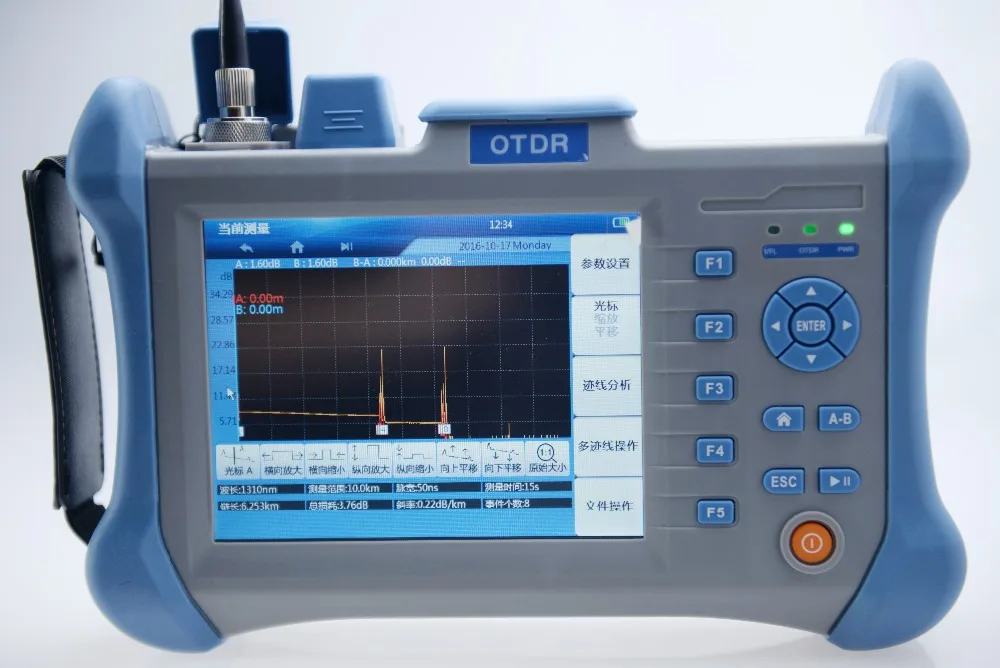 

High Precision Fiber Optic OTDR Tester 1310/1550nm 28/30dB