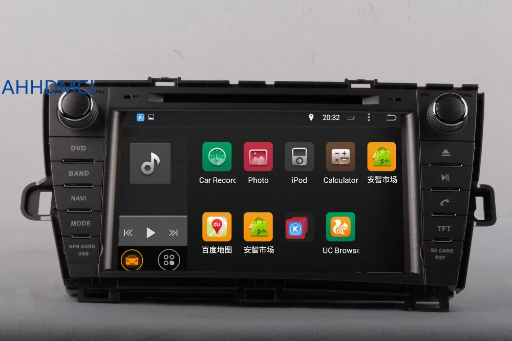 Excellent Car Multimedia Player Stereo Radio DVD Android 9.0 OS Navigation For Toyota Prius Left Hand Drive 2009 2010 2011 2012 2013 ~Up 5