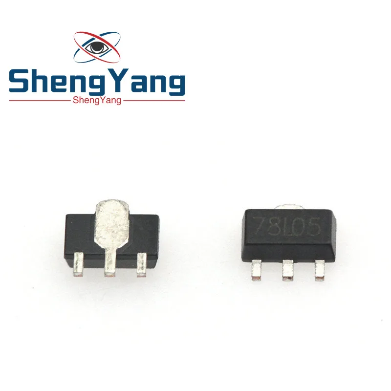 

10PCS/LOT In reel 78L05 5V SOT-89 SMD three terminal voltage regulator voltage stabilizer Good quality and ROHS