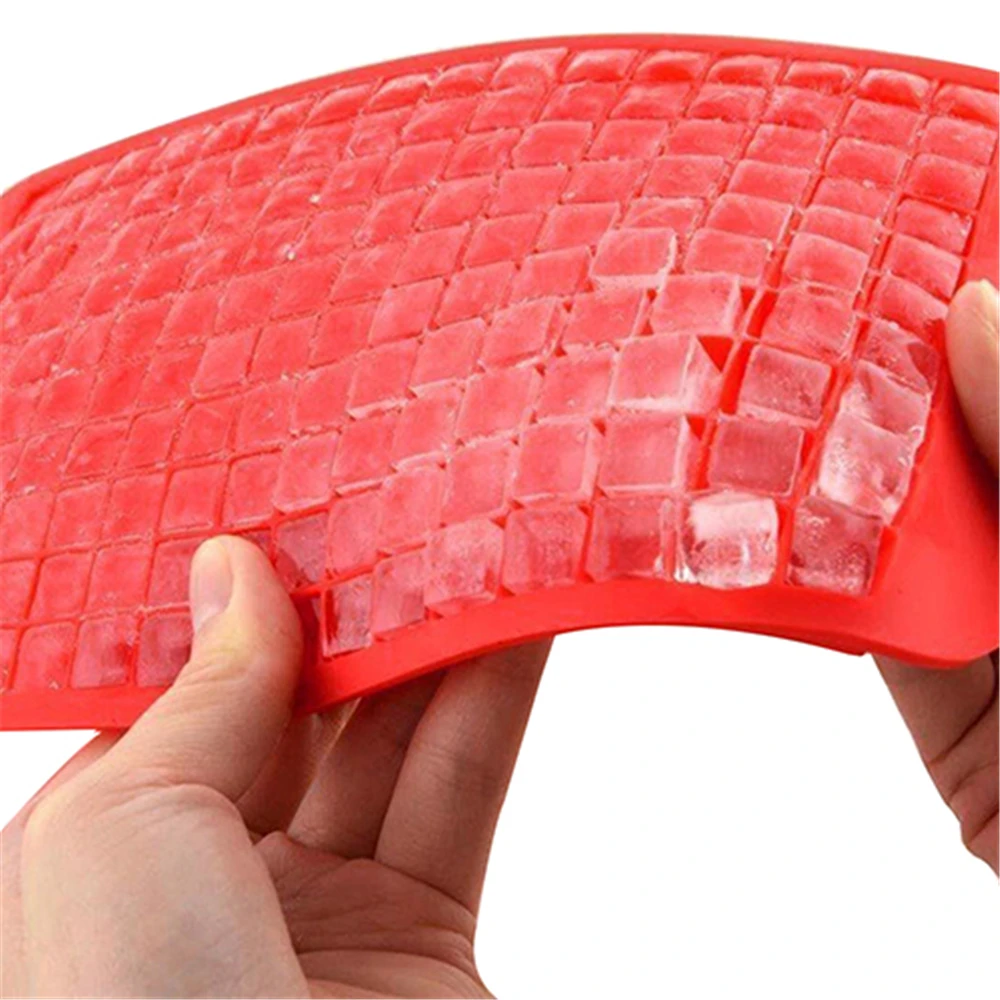 Многоразовый ледовый ящик 160 нетоксичный, безвредный и без запаха, прочная силиконовая форма, Красная форма