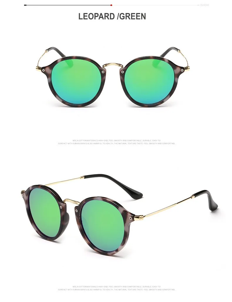 Новые фирменные дизайнерские классические круглые солнцезащитные очки для вождения, мужские ретро солнцезащитные очки John Lennon, женские модные очки с металлическими ножками