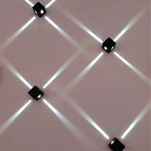 Наружное освещение настенные лампы 3 Вт крестовые водонепроницаемые внутренние/наружные художественные украшения CREE светодиодный