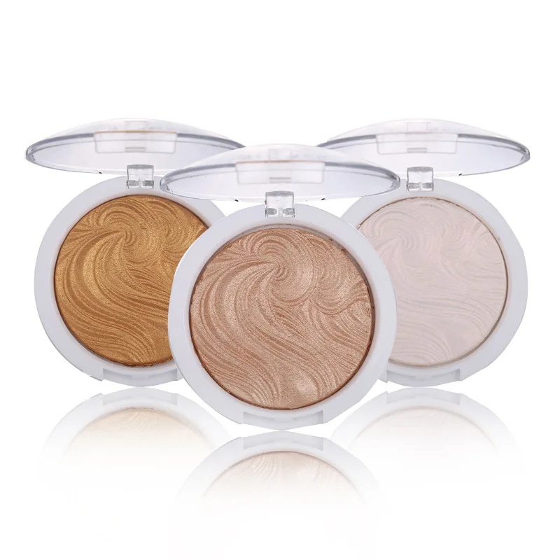 

Highlighter Shimmer and Shine Lips Face Bronzer Highliter Glow Kit Countour Makeup Highlight Iluminador Maquiagem