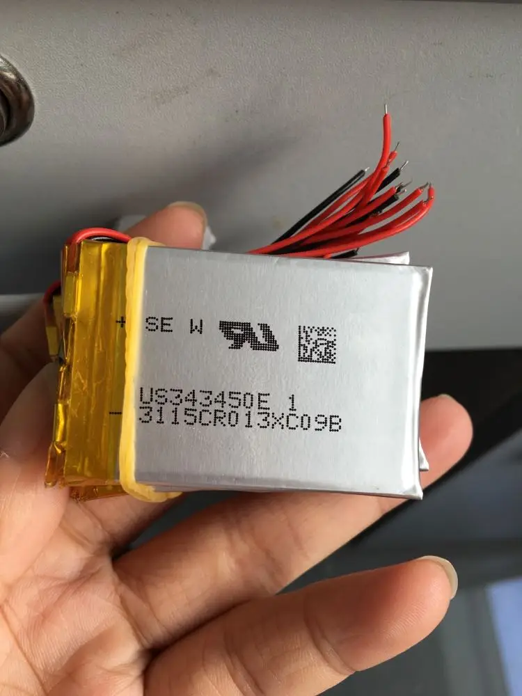 

343450 polymer lithium battery GPS battery