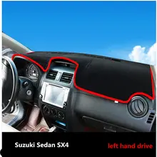 Высокое качество Защита от солнца коврик для Suzuki седан SX4 приборной панели крышки Тенты площадку для левый руль
