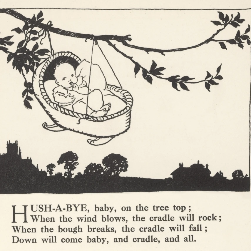 Hush-A-Bye Baby Poster Print By Mary Evans Picture Libraryarthur Rackham (36 X 24)