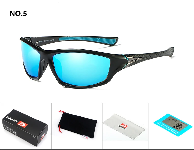 Спортивные поляризованные солнцезащитные очки UV400 летние очки для рыбалки на открытом воздухе для езды на велосипеде кемпинга 9 цветов - Цвет: 5
