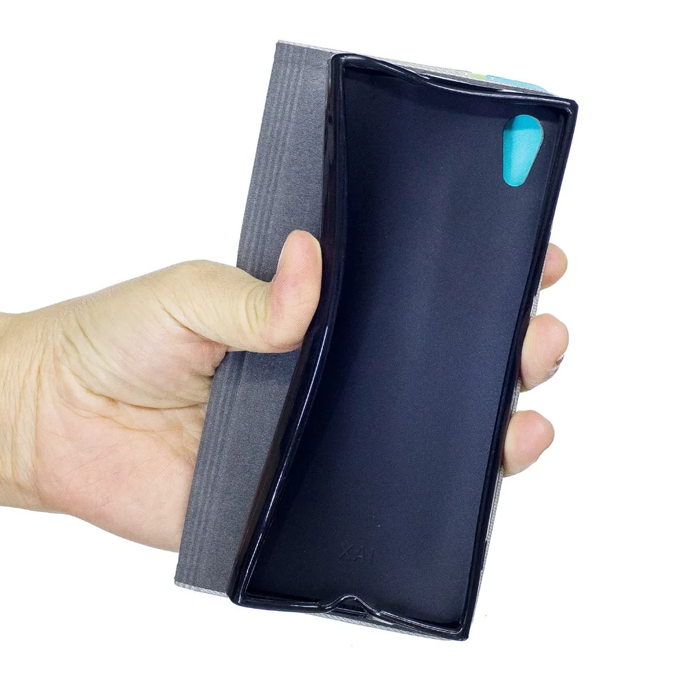 الفاخرة حقيبة المحفظة حامل مختلط الألوان فليب بو الجلود حالة ل سوني اريكسون X XA1 XA2/XA2 XA1 جدا XZ1 XZ2 المدمجة Z3 Z5 غطاء