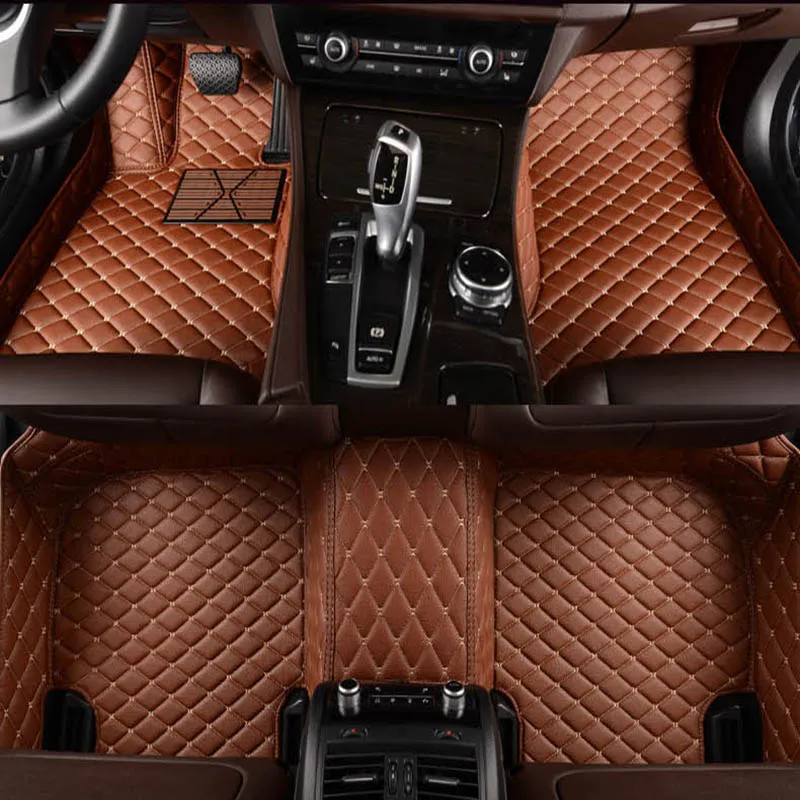 

mili Custom car floor mats For mercedes benz W169 A180 W176 A180 A200 CLK200 GL450 S320 C E S series etc.car accessories
