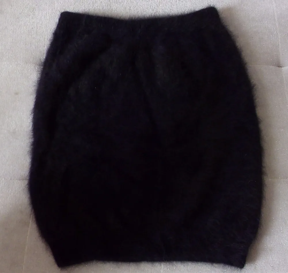 

2019 Custom New Noble Winter Women Knitting Mink Cashmere Skirt Autumn Warm Short Skirt Customized Multicolor Free Shipping Z267