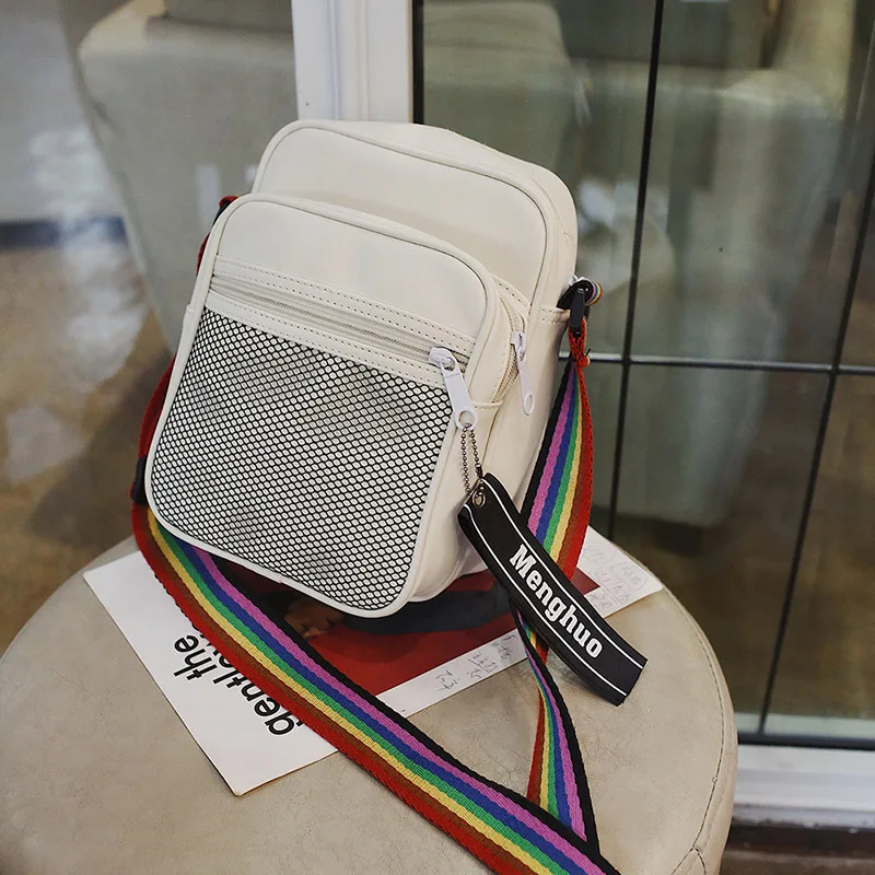 Menghuo Men Women Crossbody Bag Unisex Cheap Nylon Messenger Bag Travel Casual Shoulder Bag Leisure Fashion Bags Bolsos Mujer (2)