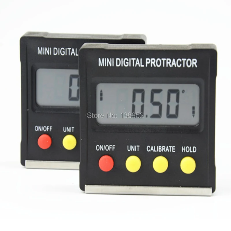360 Degree Mini Digital Protractor Inclinometer Electronic Level Box Magnetic Base box level magnetic level