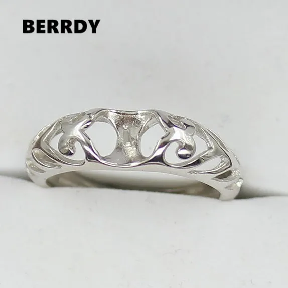

Beautiful Free Size Adjustable Pearl Ring Settings Findings Mounts Women Accessories Parts for Oyster Akoya Edison Pearls