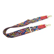 Snowshine YLW Женская разноцветная хлопковая цепочка в богемном стиле ремень с заклепками для сумки через плечо