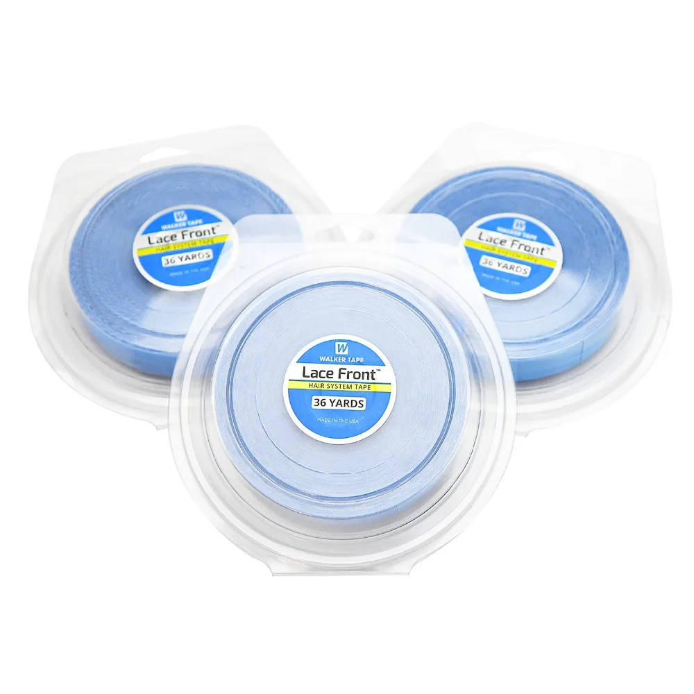 

Neitsi 1 Roll 0.75inch*36 YDS Lace Front Support Blue Tape Roll US Double Side Adhesive Tape For Hair Extensions