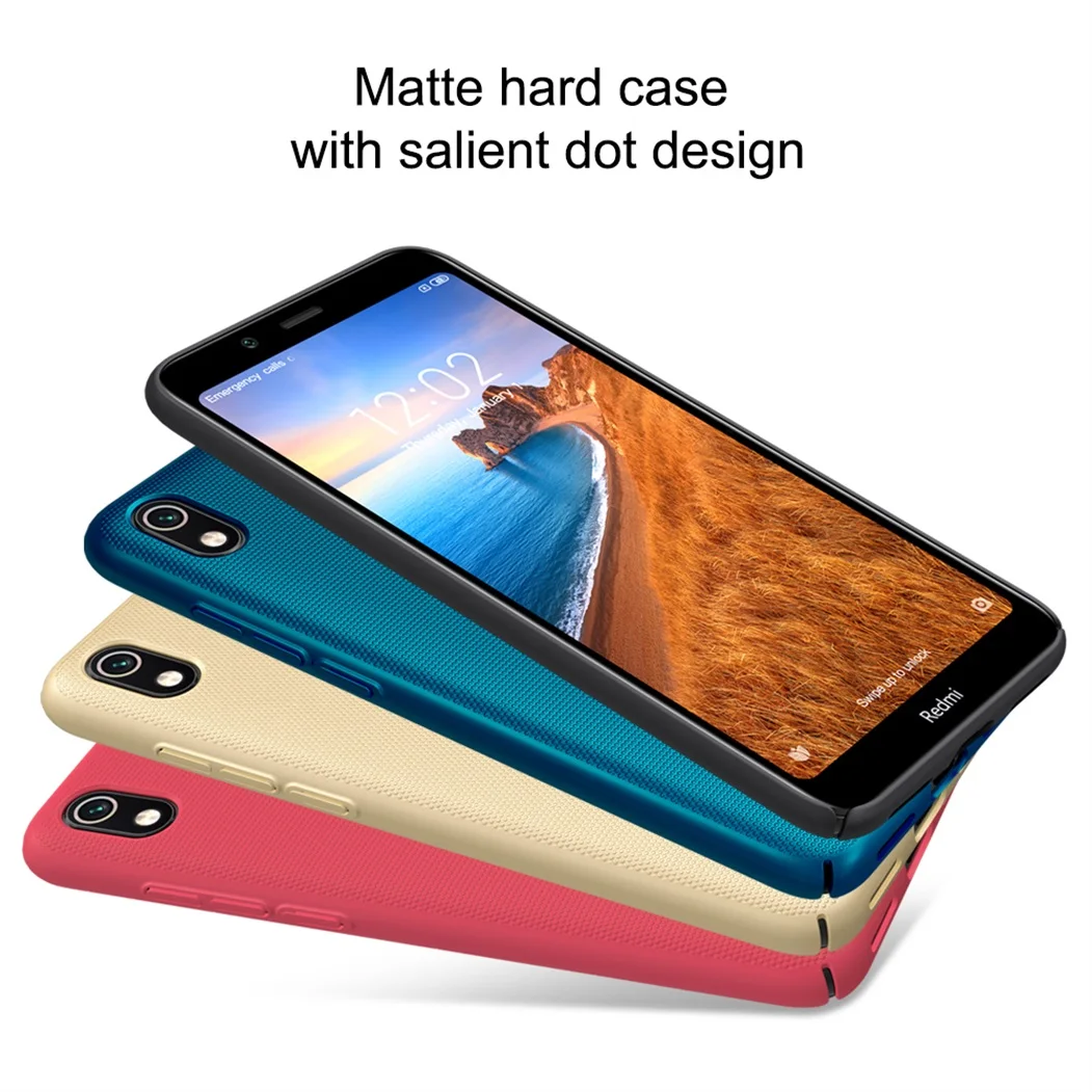 For Xiaomi Redmi 8 7 Case Redmi 8A 7A Cover Nillkin Super Frosted Shield Hard PC Back Cover Protector Case for Xiaomi Redmi Y3