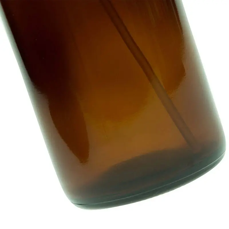 Пустой Янтарный стеклянный флакон с этикетками(2 упаковки)-многоразовый контейнер для эфирных масел, чистящих средств или ароматизаторов