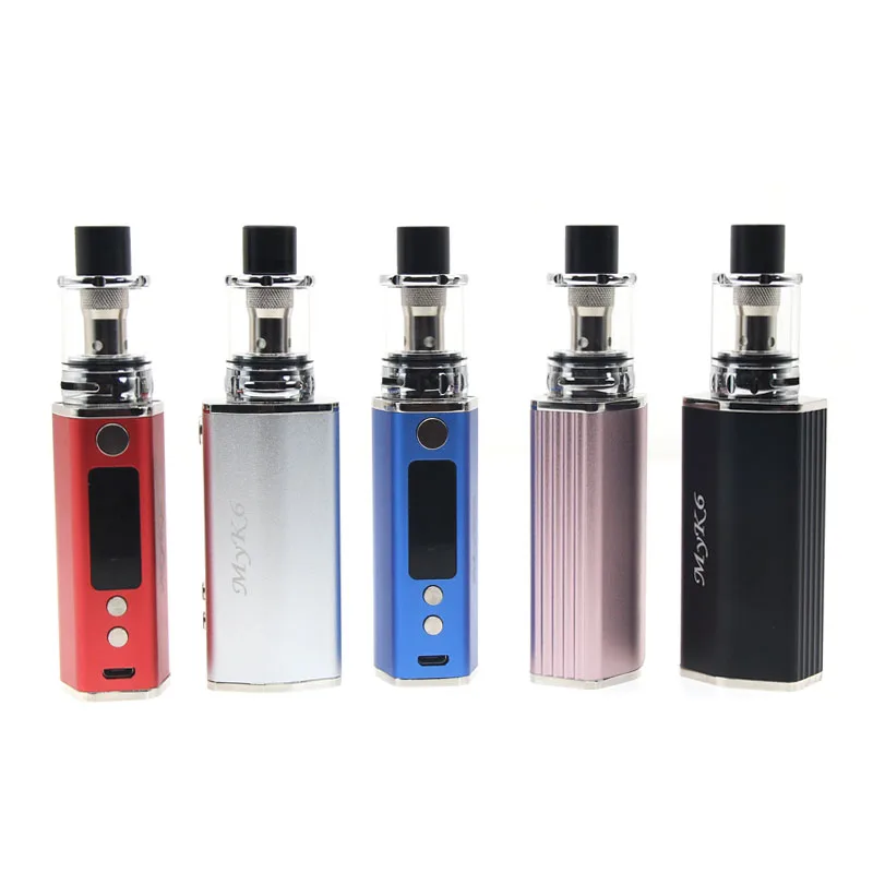 Upgrade MYK6 80w kit Mod Box Pen 2000mAh Battery 3.0mL Atomiser LED Large Smoke Vaporizer Hookah vaper Mechanical Cigarette Upgrade MYK6 80w kit Mod Box Pen 2000mAh Battery 3.0mL Atomiser LED Large Smoke Vaporizer Hookah vaper Mechanical Cigarette