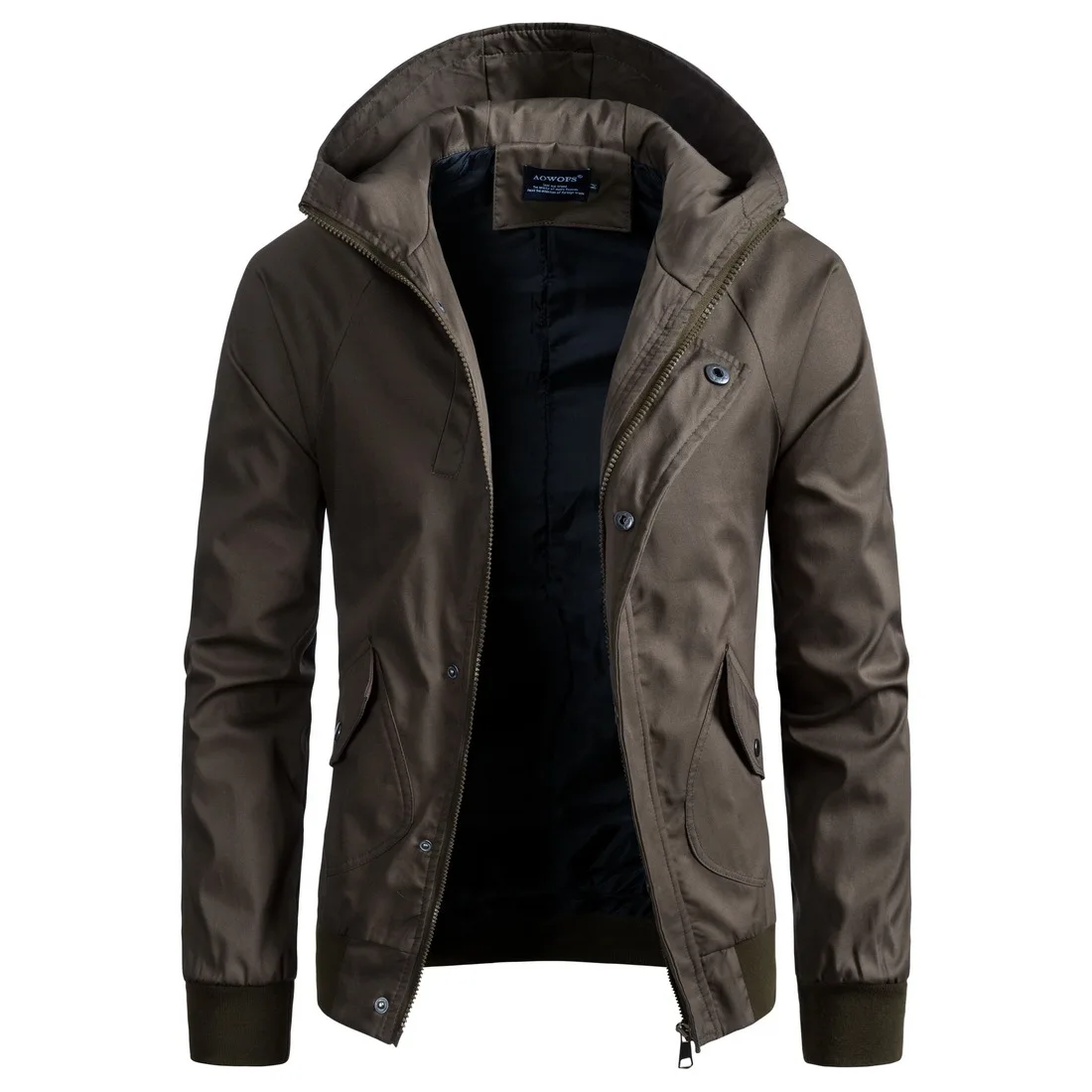 2018 Brand New Autumn Men Casual Hooded Jacket Coat Men