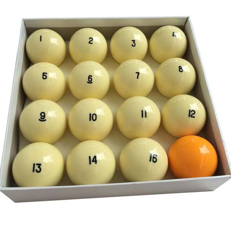 68mm High quality Phenolic Resin Russian Balls 16pcs/set Complete set pf balls Billiard Accessories China