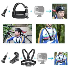 50-In-1 Sport Accessory Kit for GoPro Hero4 Session Hero1 2 3 3+ 4 SJ4000 5000 6000 7000 for gopro accessories Outdoor Sports