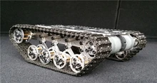 Damping balance Metal Tank Robot Chassis Aluminium alloy Platform high power Spring DIY crawler SN2700