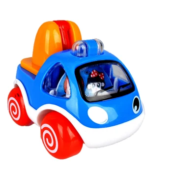 

NICEXMAS 1pc Inertia Car and Police Car Model Vehicles Trucks Toy for Kids Children Random Color