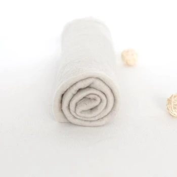 

stuffer wrap soft handmade layer merino wool blanket Natural coloured wool fluff newborn photo prop