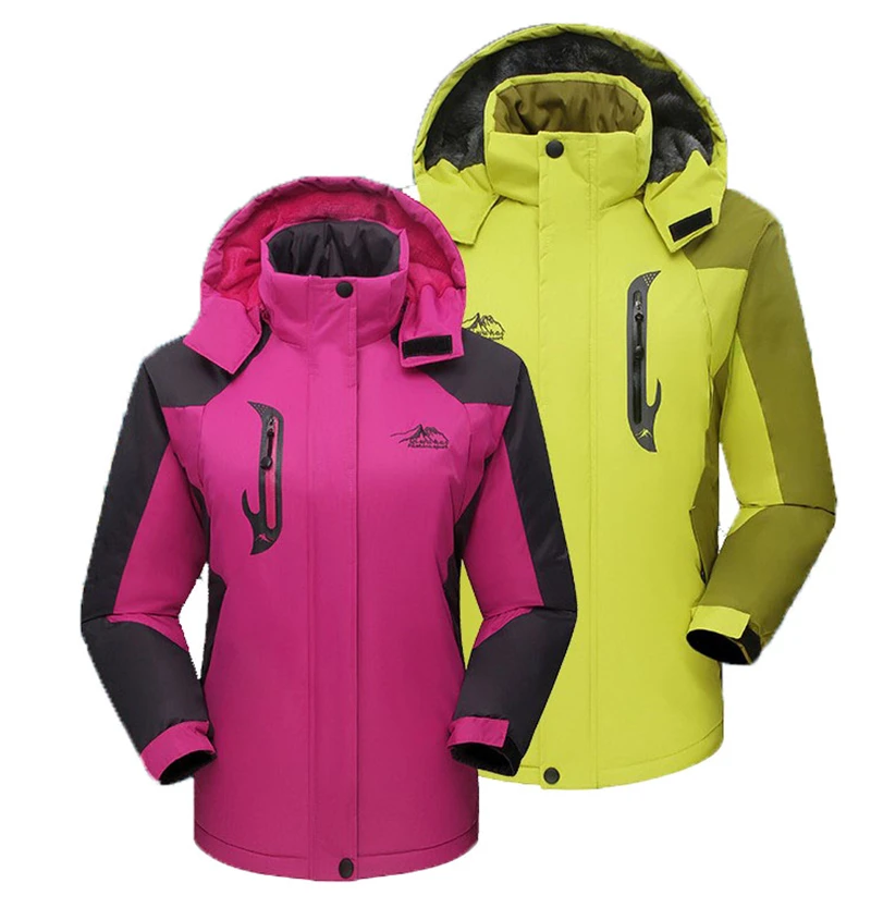 

2018 Winter Men Women Waterproof Jacket Outdoor Camping Trip Trekking Keep Warm Coat Fishing Windbreaker Climbing Hiking Jackets