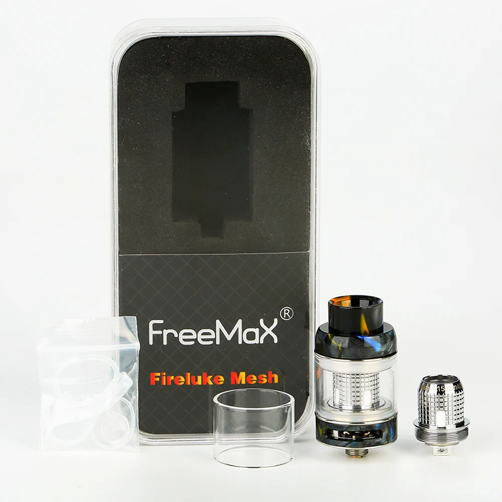 Original Freemax Fireluke Mesh Tank 3ml Fireluke Mesh Atomizer with Mesh Coil Massive Cloud Top