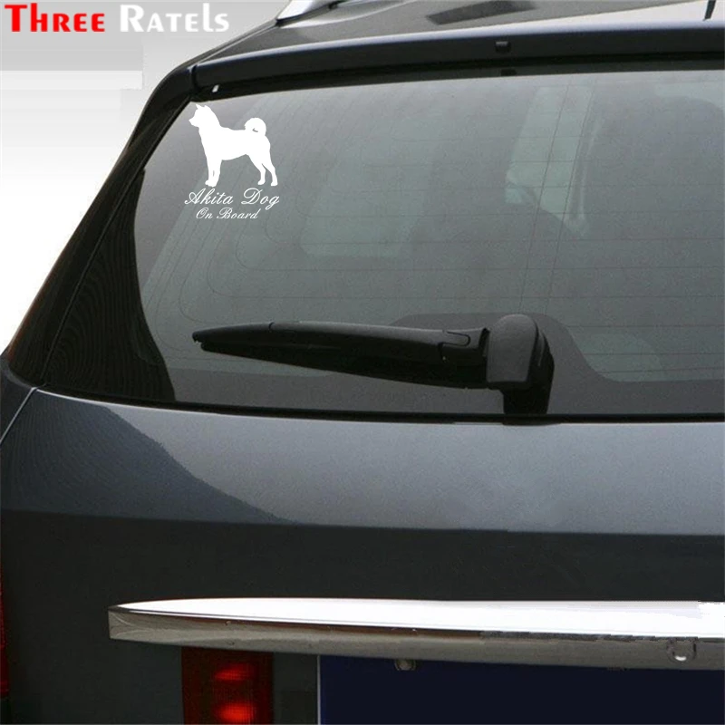 Three Ratels TZ 1179 18.1*15см 1 3 шт виниловые наклейки на авто akita dog on board собака Американская