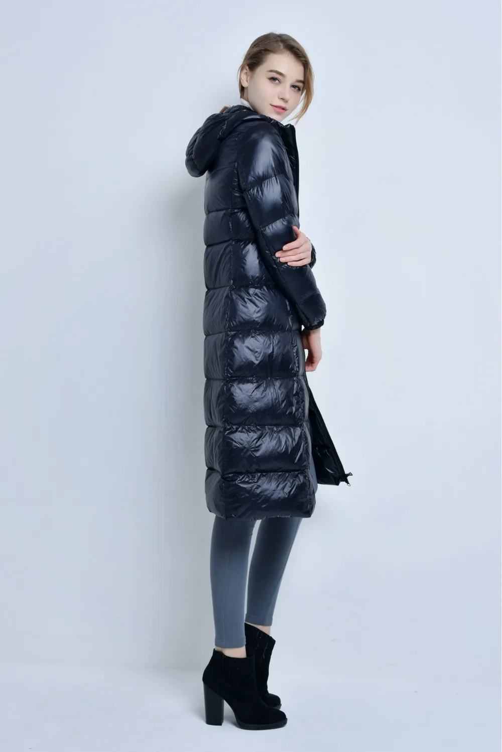 Зимняя женская куртка, ветрозащитный Теплый ультра-светильник, длинный женский пуховик, зимние парки, женские парки размера плюс 3XL
