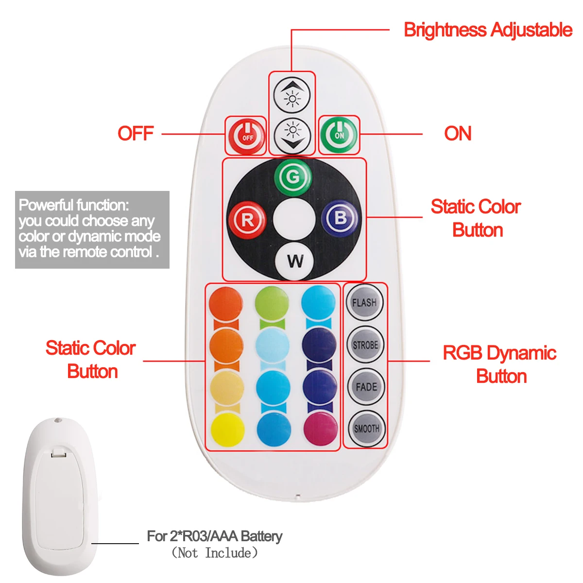 Rgb-пульт дистанционного Управление T10-6SMD 5050 автомобиля широкая лампа подсветки проблесковым маячком атмосферу свет z90