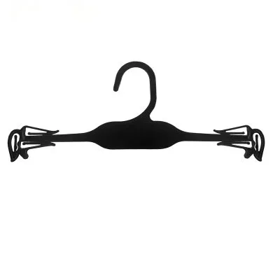 Hangerlink цветная пластиковая вешалка для бюстгальтера, вешалка для нижнего белья, вешалка для нижнего белья(30 шт./лот - Цвет: Black