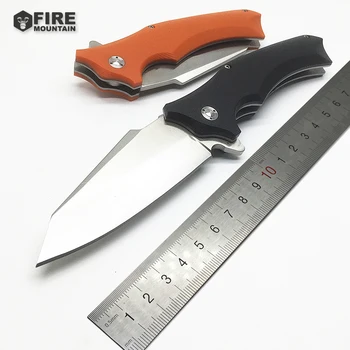

BMT Large Snake XJ10 Folding Blade Knife 9Cr G10 Double Ball Bearings Flipper Tactical Knife Camping Outdoor Survival Knives EDC