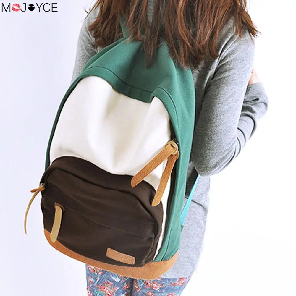 

New Arrivals Fashion Women's Canvas Travel Satchel Shoulder Bag Backpack School Rucksack Hot Sale Free Shipping T#3T