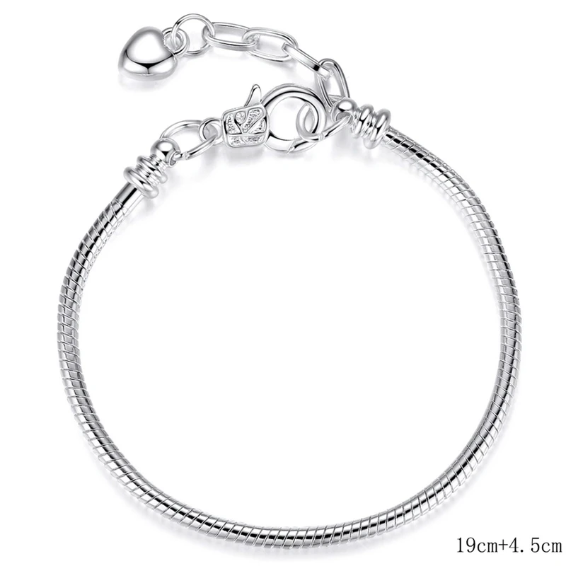 

Dropshipping Removable Lobster Charm Bracelet Fit Pandora Bracelets Women DIY Making Jewelry