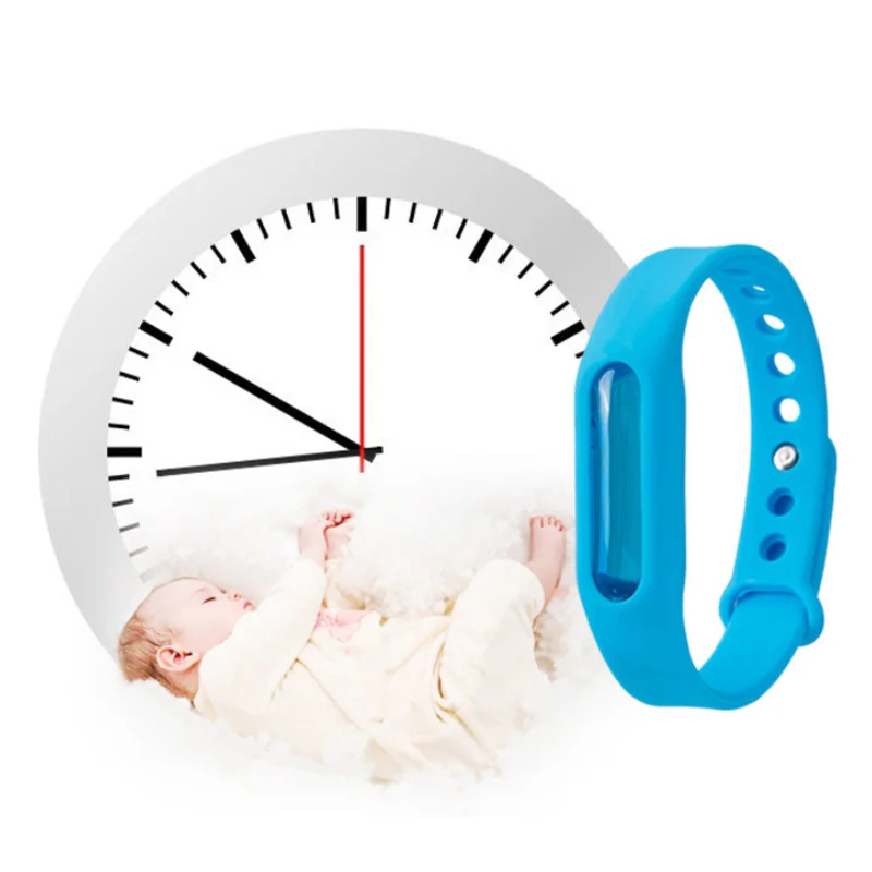 

1Pcs Anti Mosquito Repellent Wristband Mosquito Capsule Pest Insect Bugs Control Bracelet Pest Reject EWSSH1