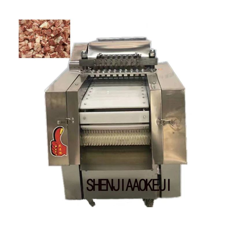 500kg/h Commercial new chicken nugget cutting machine Electric stainless steel processing tool 220V/380V | Бытовая техника