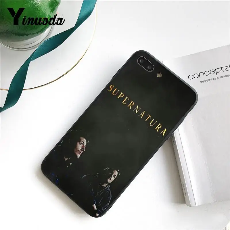 Yinuoda Сверхъестественное ТВ фильм Coque Оболочка Чехол для телефона для iPhone 8 7 6 6S Plus X XS MAX 5 5S SE XR 10 чехол s