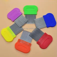 200 шт/партия оригинальная упаковка вши блохи гребень шпильки cheopis cootie из нержавеющей стали Расчёска для вычёсывания вшей